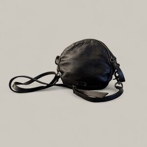 Frye Brown Pebbled Leather Crossbody Bag